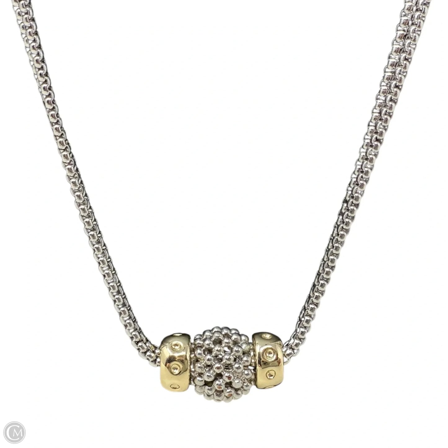 Double Strand Ling Beaded Necklace Layered By Chicos