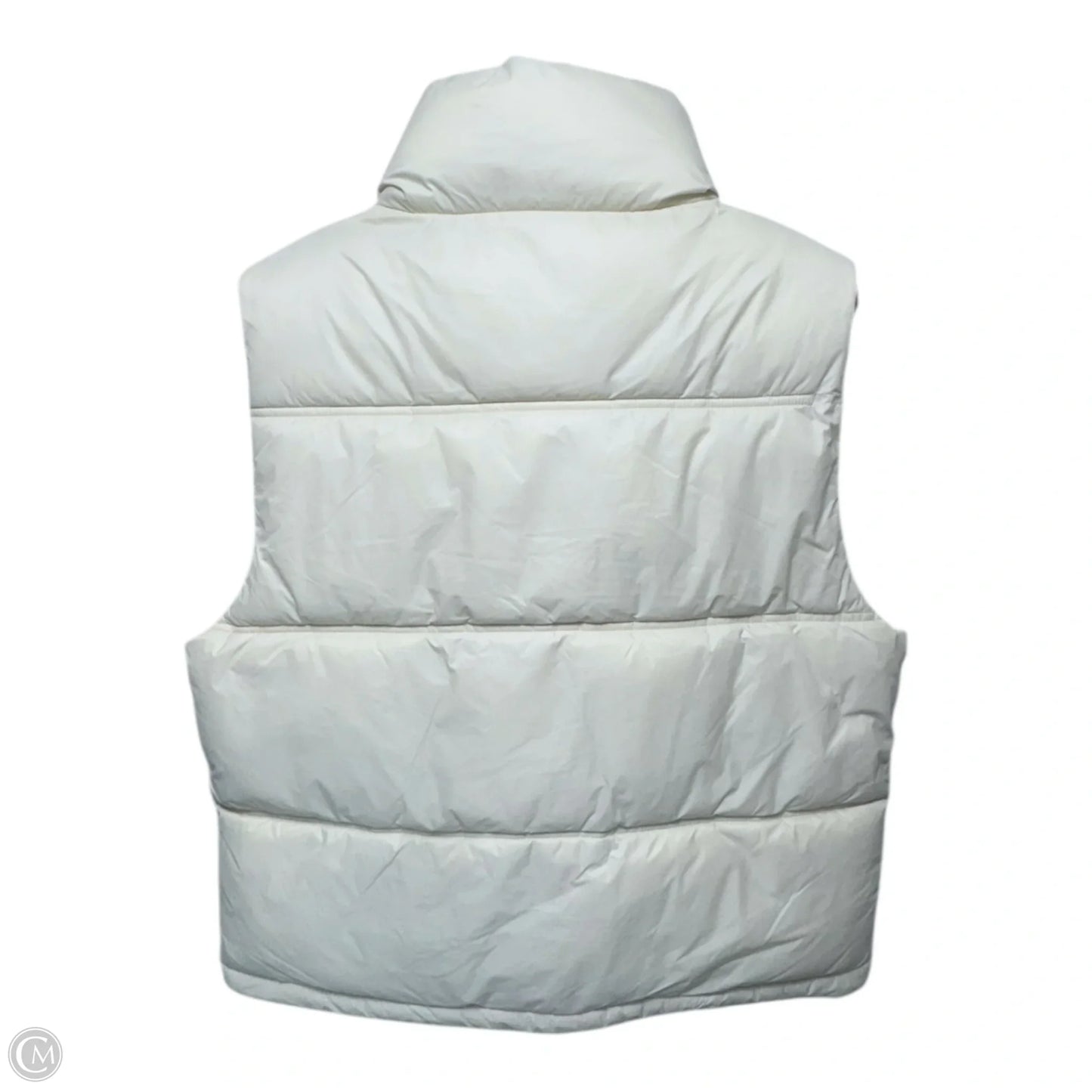 Vest Puffer & Quilted By American Eagle In Cream, Size: M