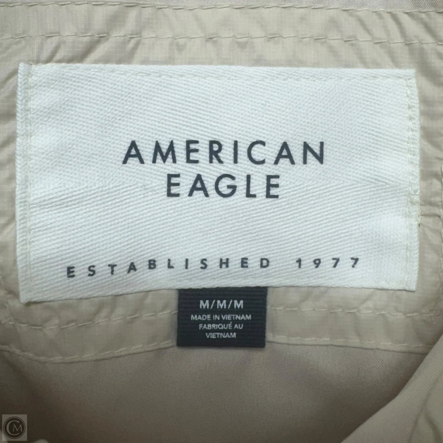 Vest Puffer & Quilted By American Eagle In Cream, Size: M