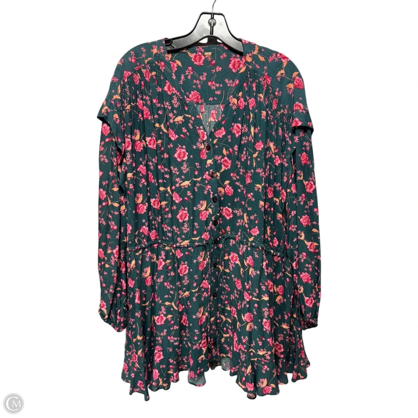 Dress Casual Short By Free People In Floral Print, Size: L