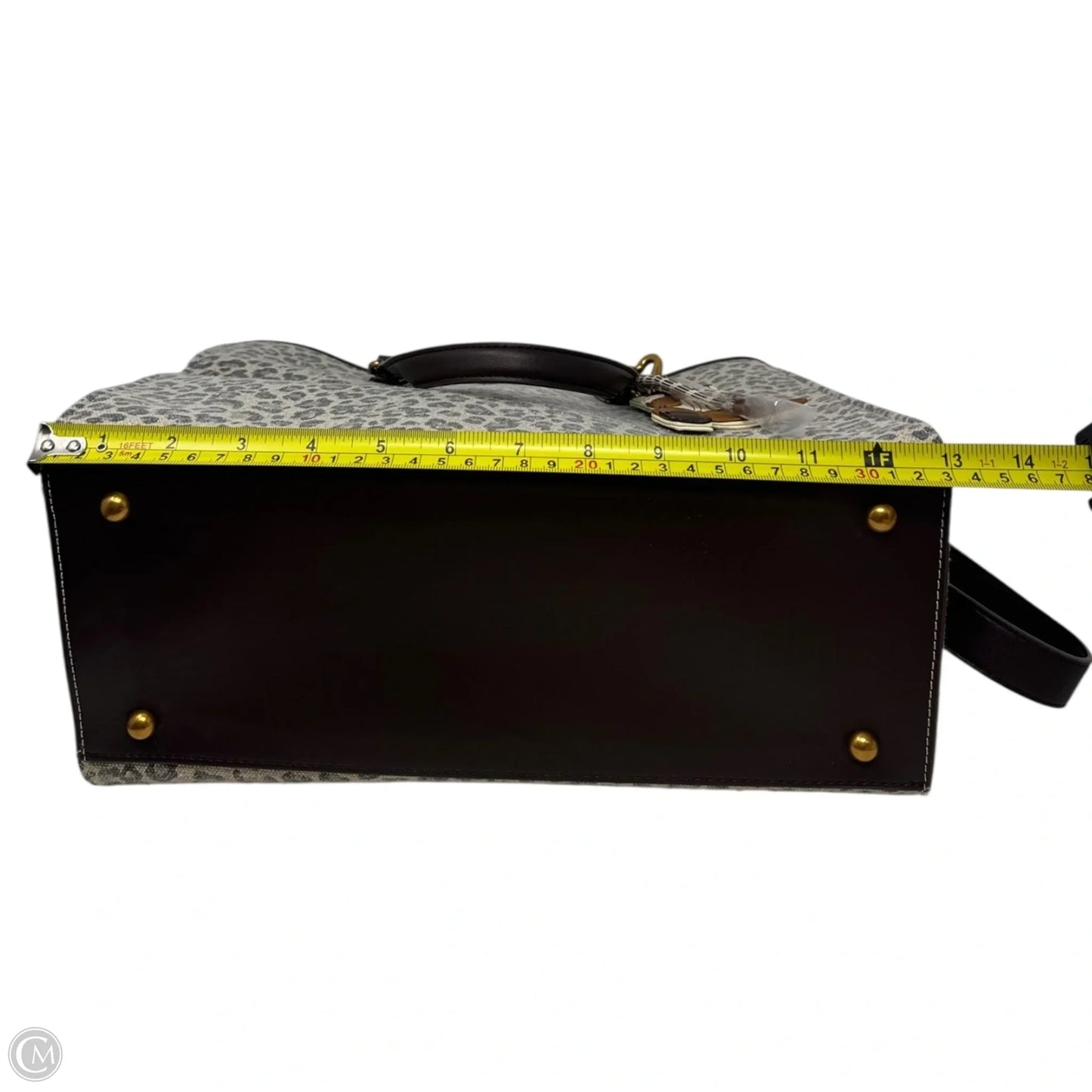 Leopard Tote Handbag By Betsey Johnson, Size: Medium