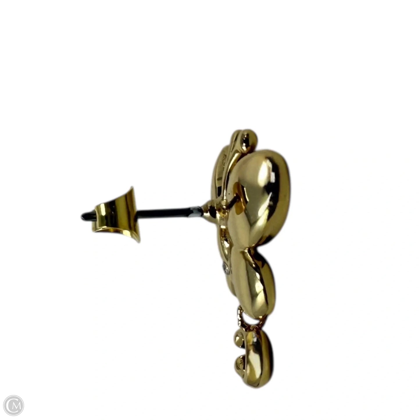 Butterfly Signature Stud Earrings Designer By Coach