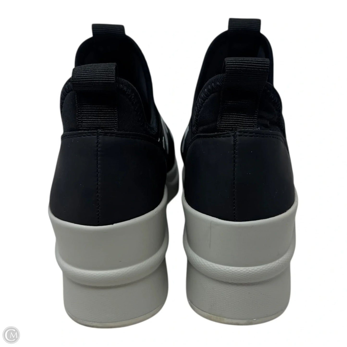 Shoes Sneakers By Dkny In Black & White, Size: 7.5