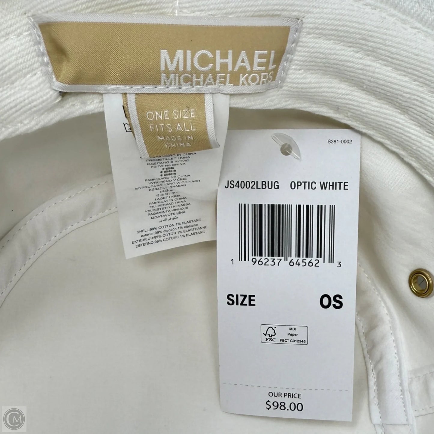 Embellished Bucket Hat By Michael By Michael Kors