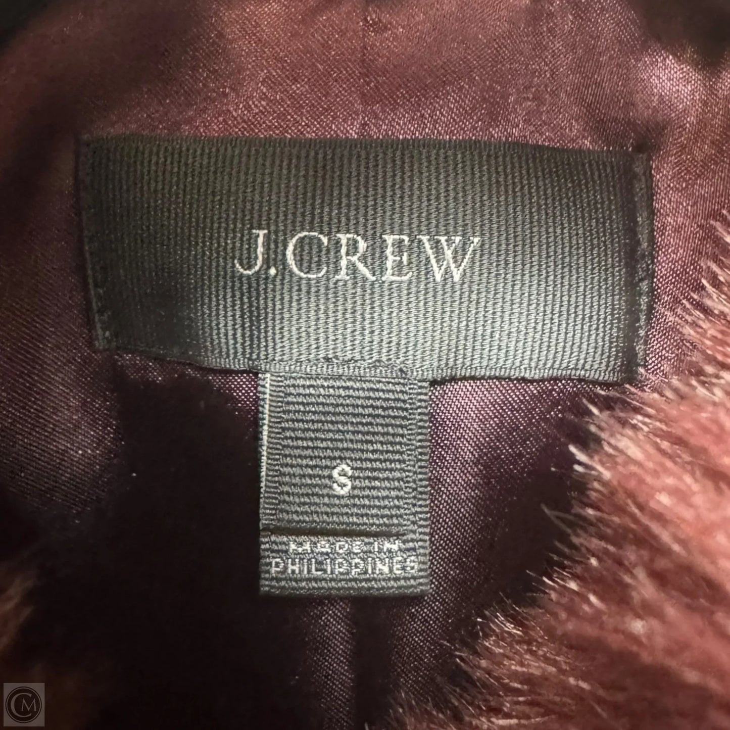 Vest Faux Fur & Sherpa By J. Crew In Red, Size: S