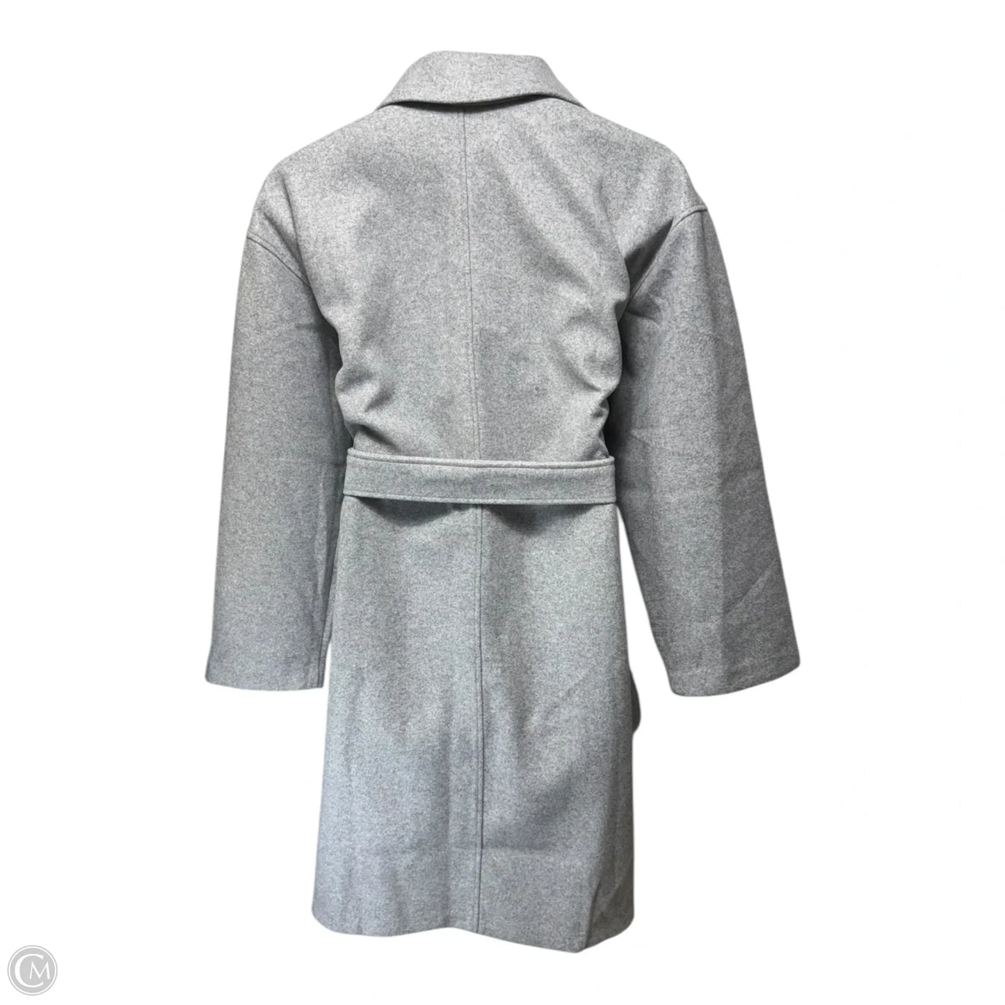 Coat Trench Coat By Gap In Grey, Size: Xxl