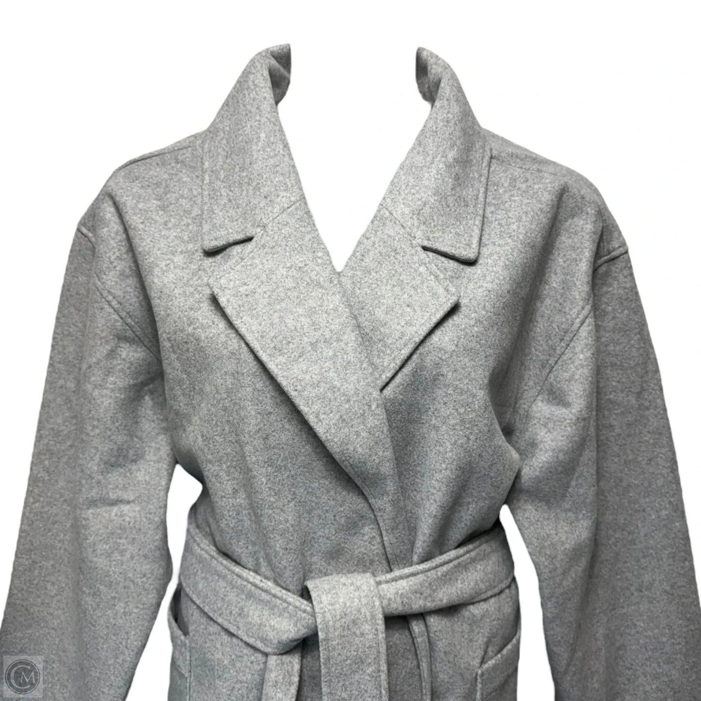 Coat Trench Coat By Gap In Grey, Size: Xxl