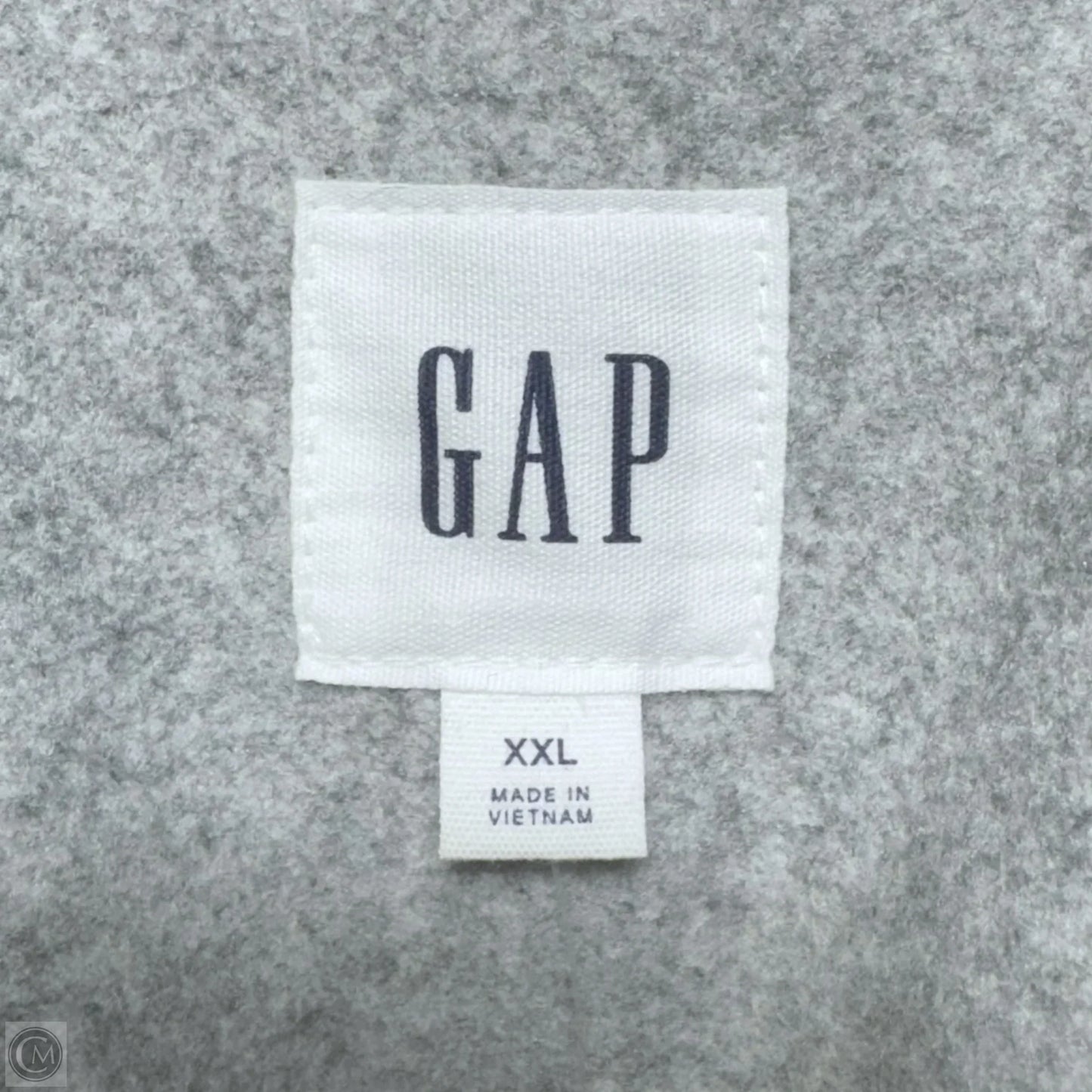 Coat Trench Coat By Gap In Grey, Size: Xxl