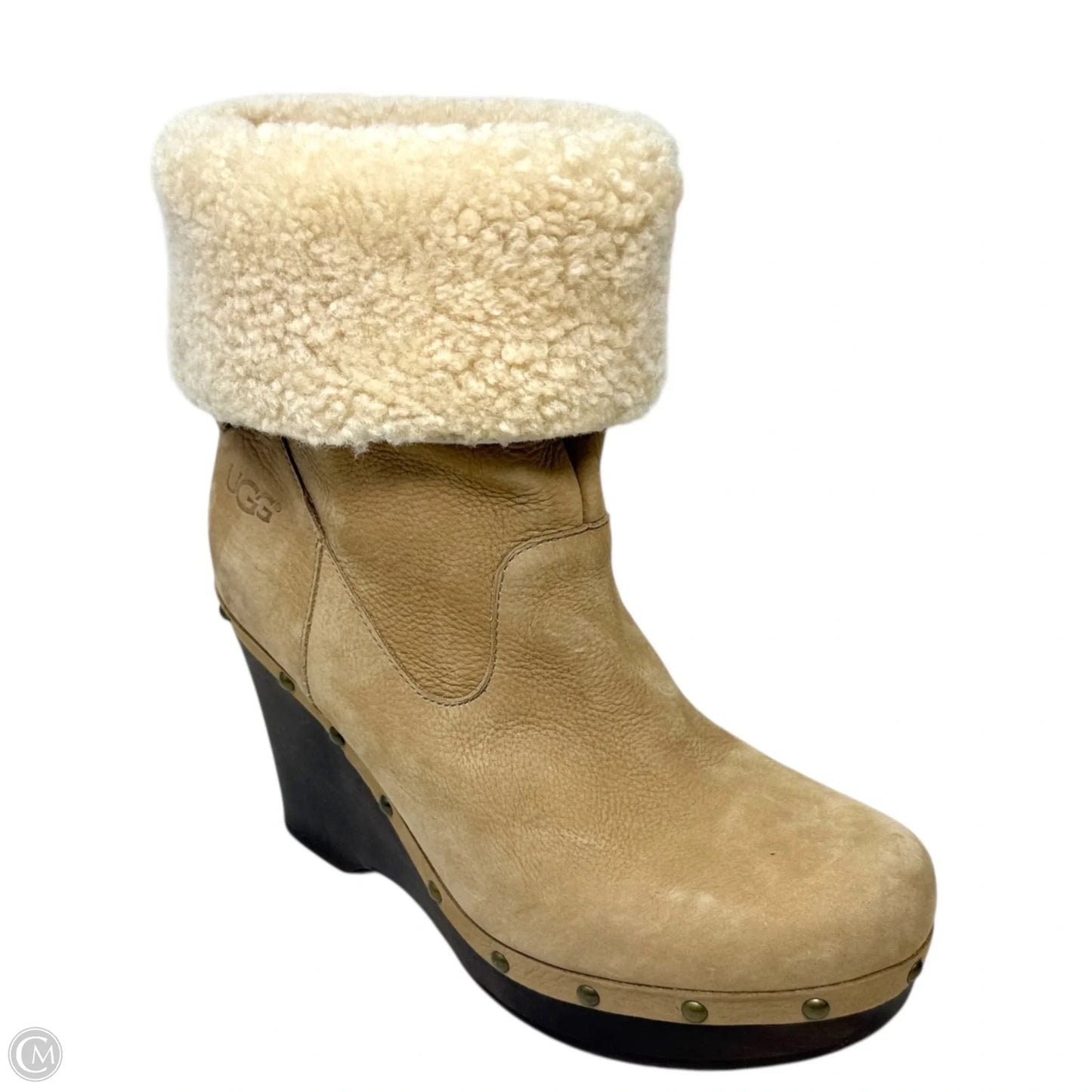 Boots Designer By Ugg In Tan, Size: 10