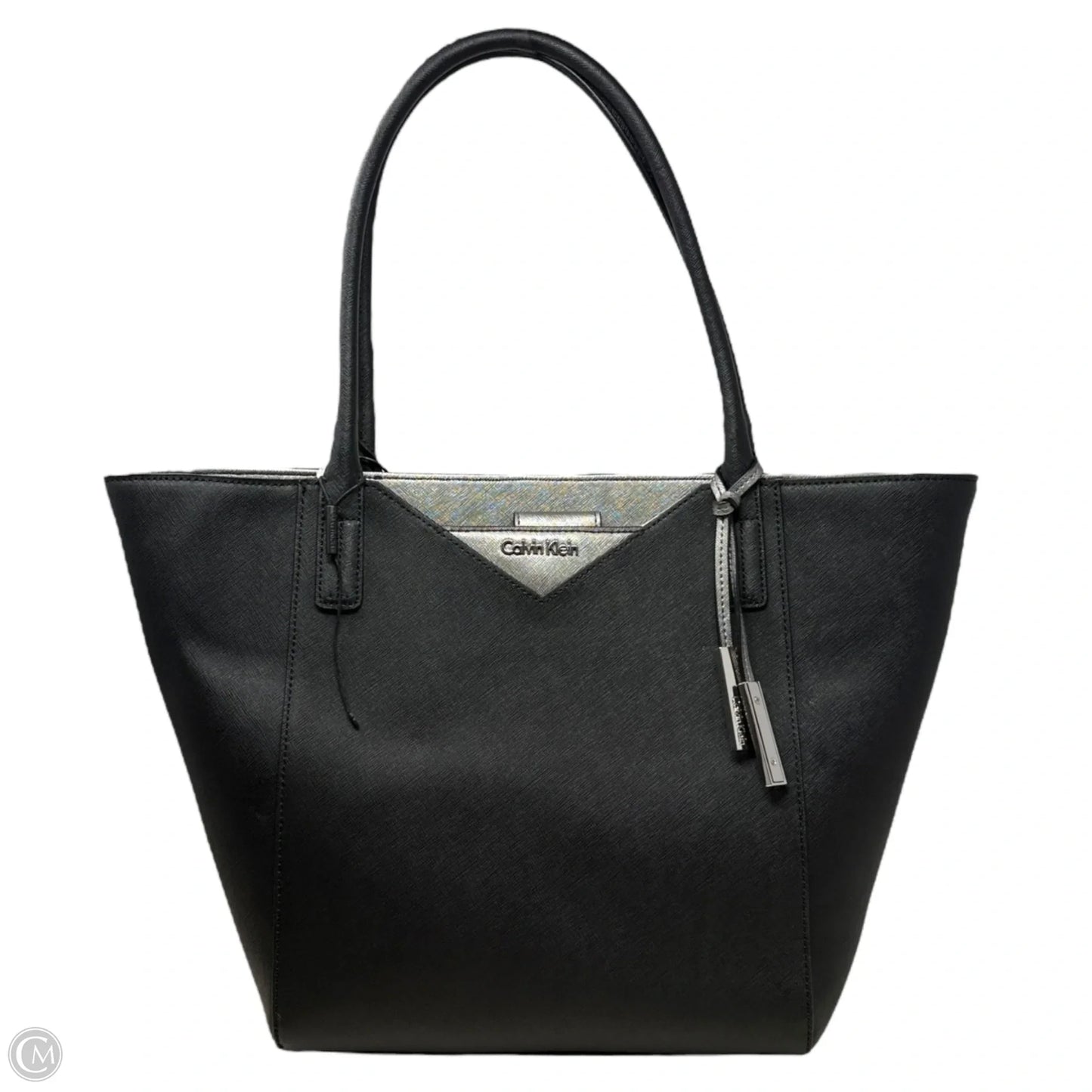 Saffiano Leather Tote By Calvin Klein, Size: Large