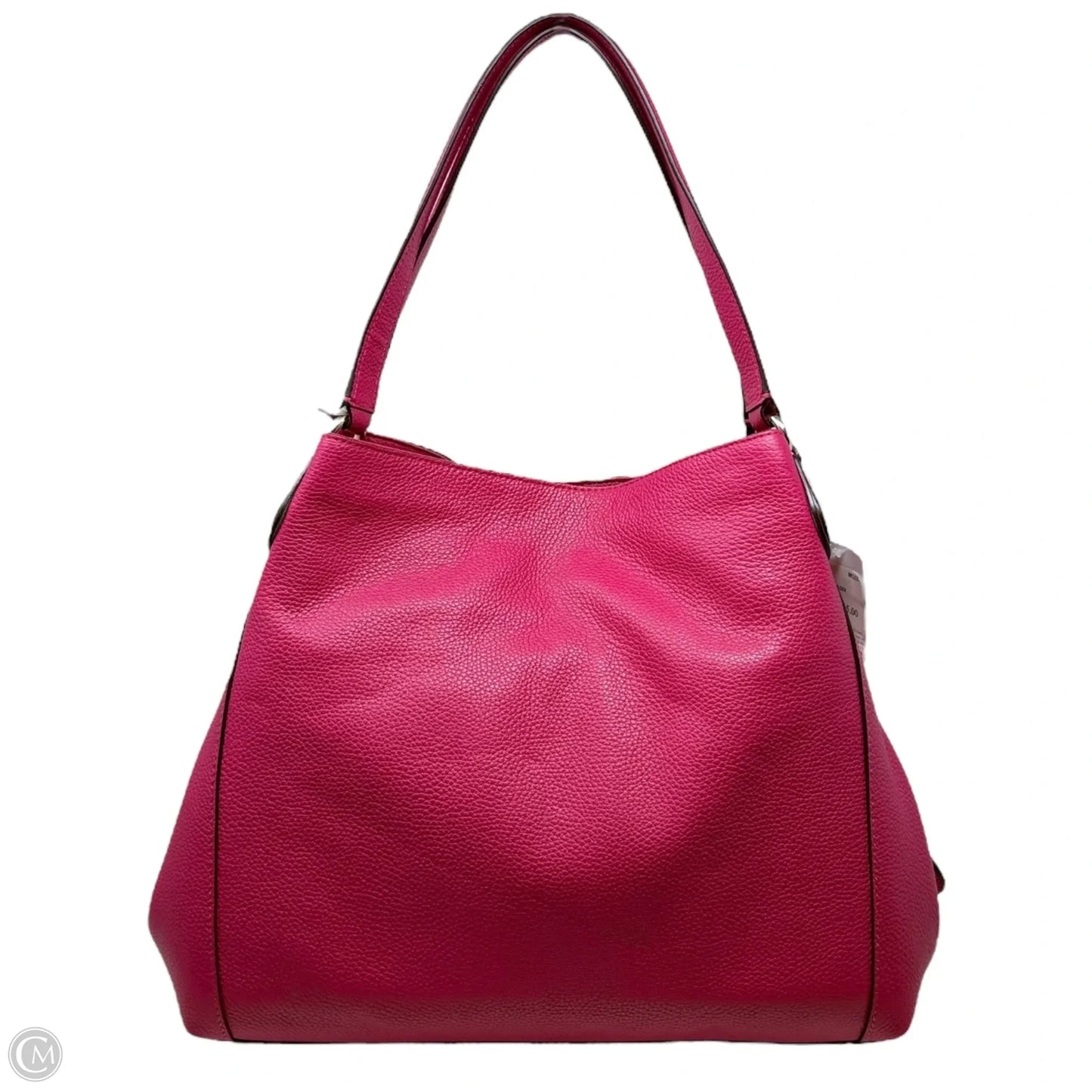 Pebbled Leather Edie 31 Shoulder Bag Designer By Coach, Size: Medium