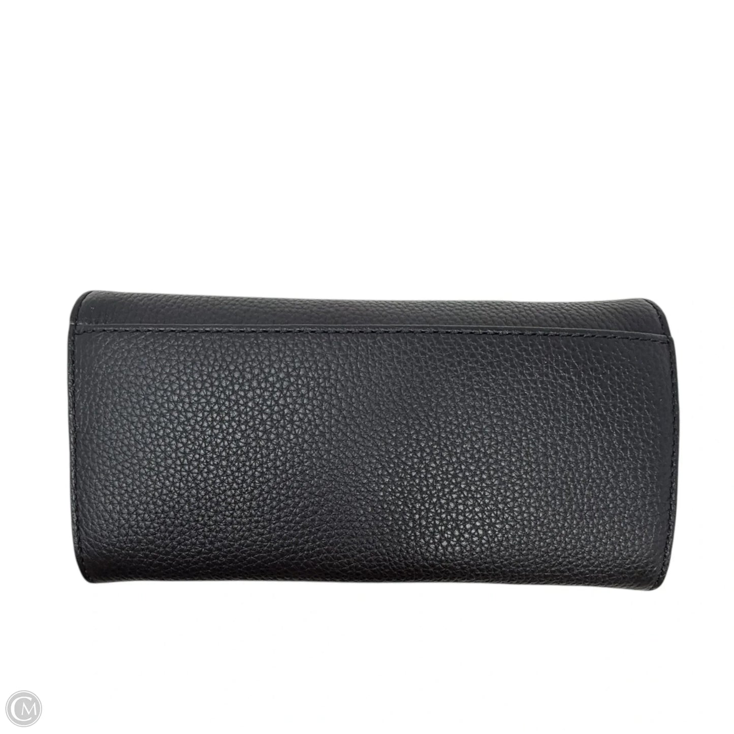 Fulton Gusset Leather Carryall Wallet Designer By Michael Kors, Size: Medium