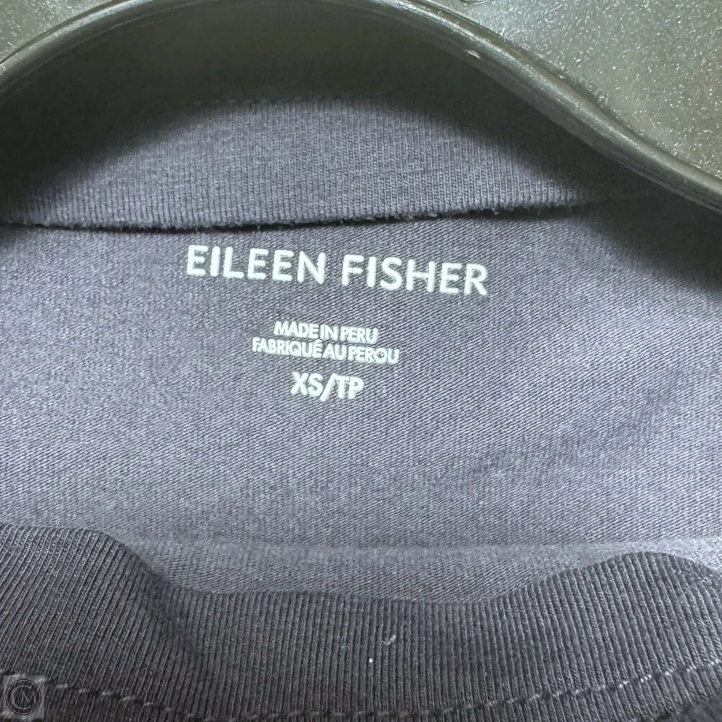 Top Sleeveless By Eileen Fisher In Navy, Size: Xs
