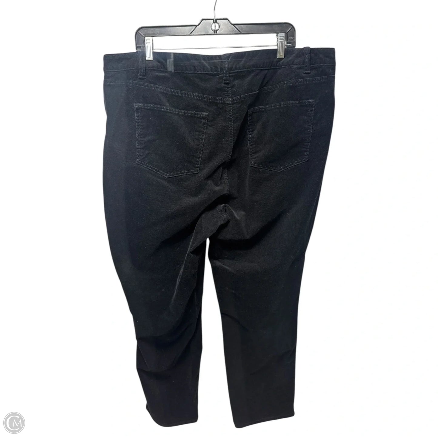 Pants Corduroy By Talbots In Black, Size: 20