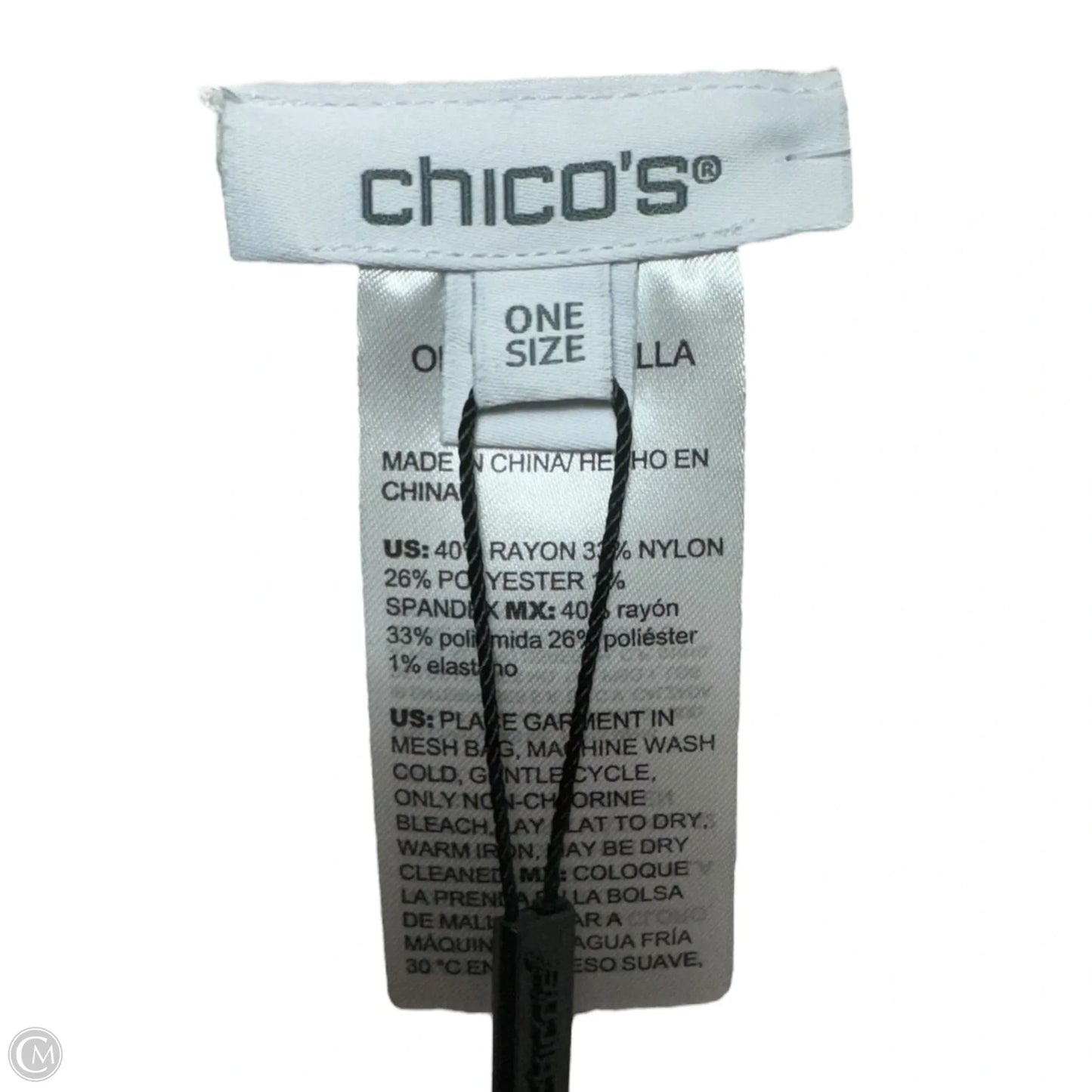 Reversible Shawl By Chicos In Rose Smoke, Size: Osfm