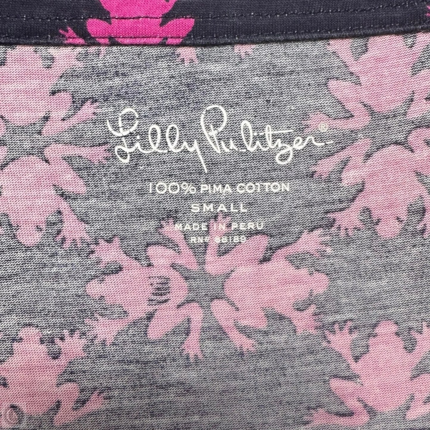 Top Long Sleeve Designer By Lilly Pulitzer In Animal Print, Size: S