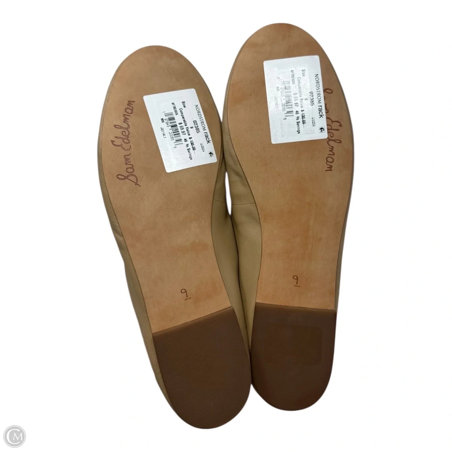 Ballet Flats Shoes Flats By Sam Edelman In Tan, Size: 9