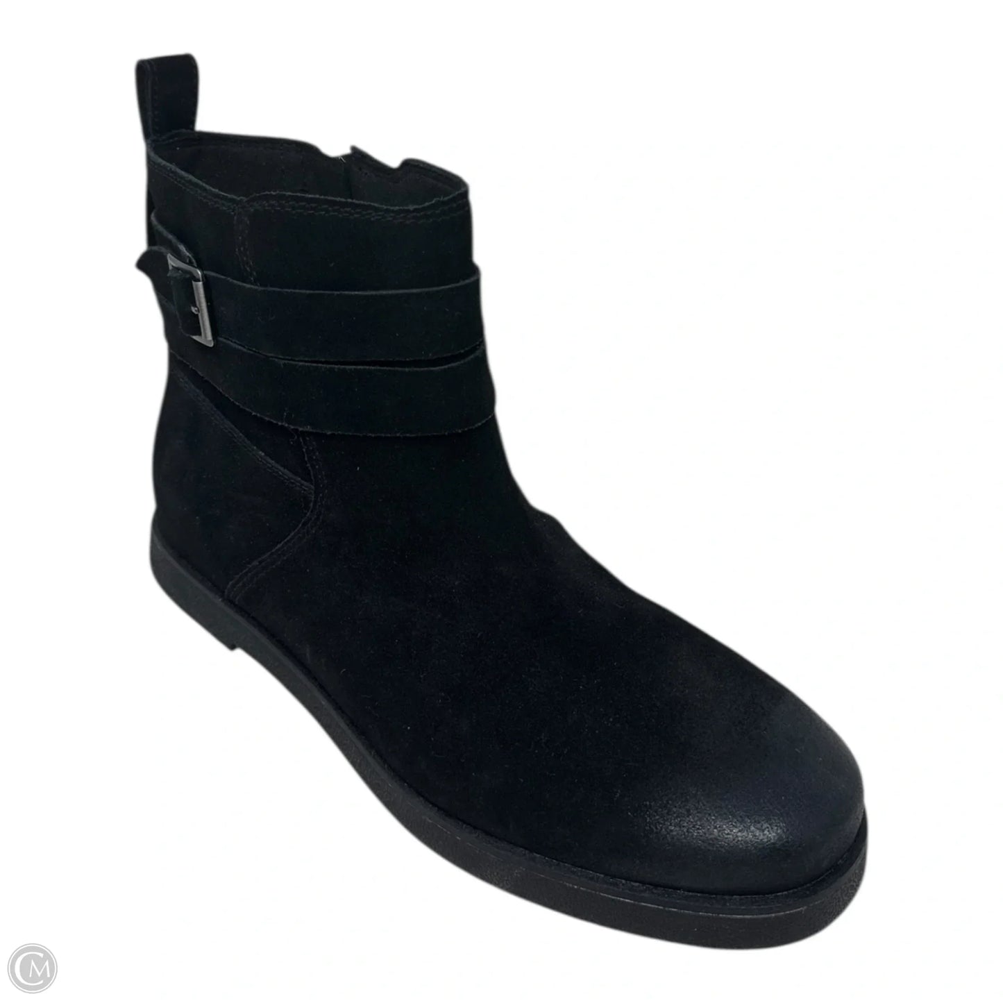 Josefene Suede Ankle Boots Designer By Ugg In Black, Size: 11