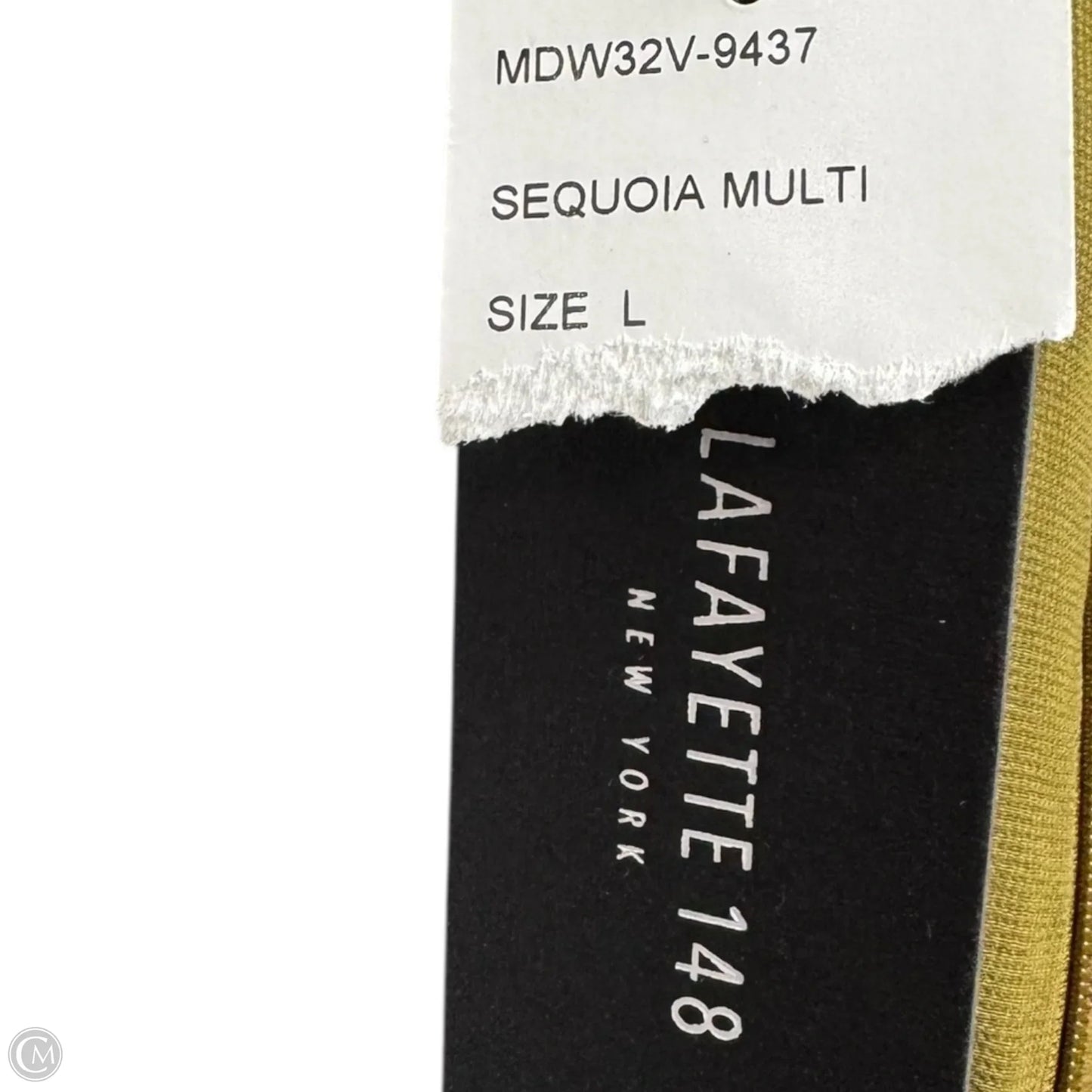 Sidra Silk Dress Designer By Lafayette 148 In Multi-colored, Size: L