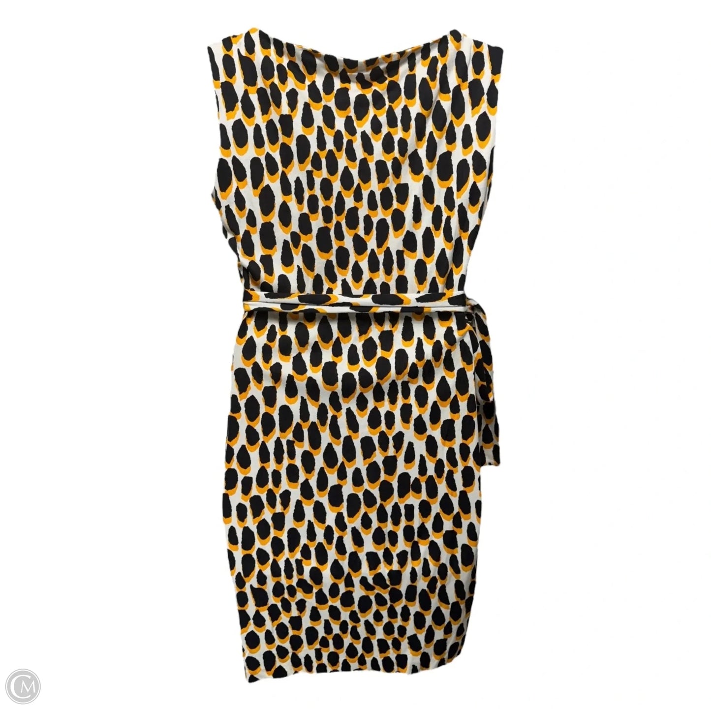 Shina Silk Dress Designer By Diane Von Furstenberg In Multi-colored, Size: 10