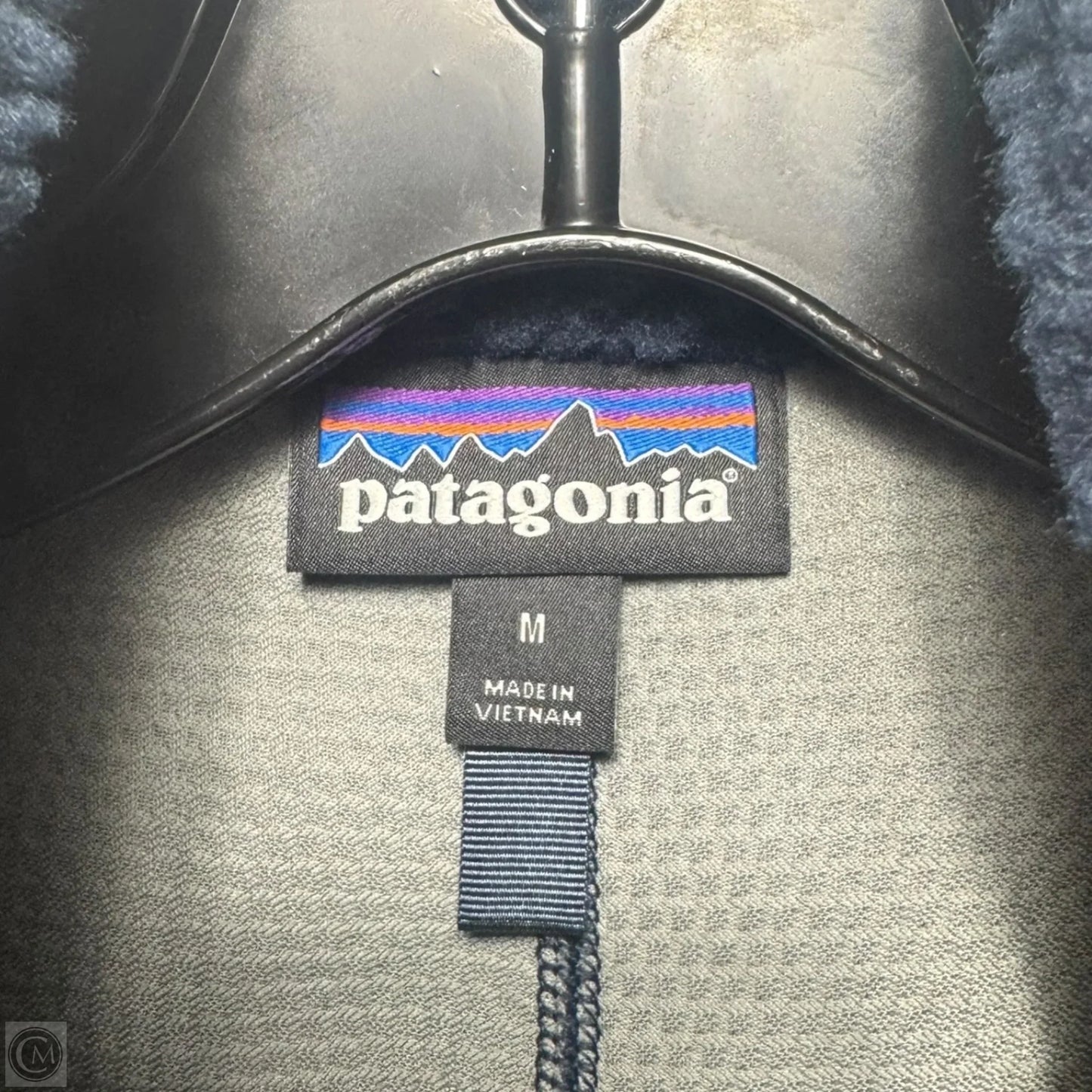 Vest Faux Fur & Sherpa By Patagonia In Blue & Red, Size: Men’s M