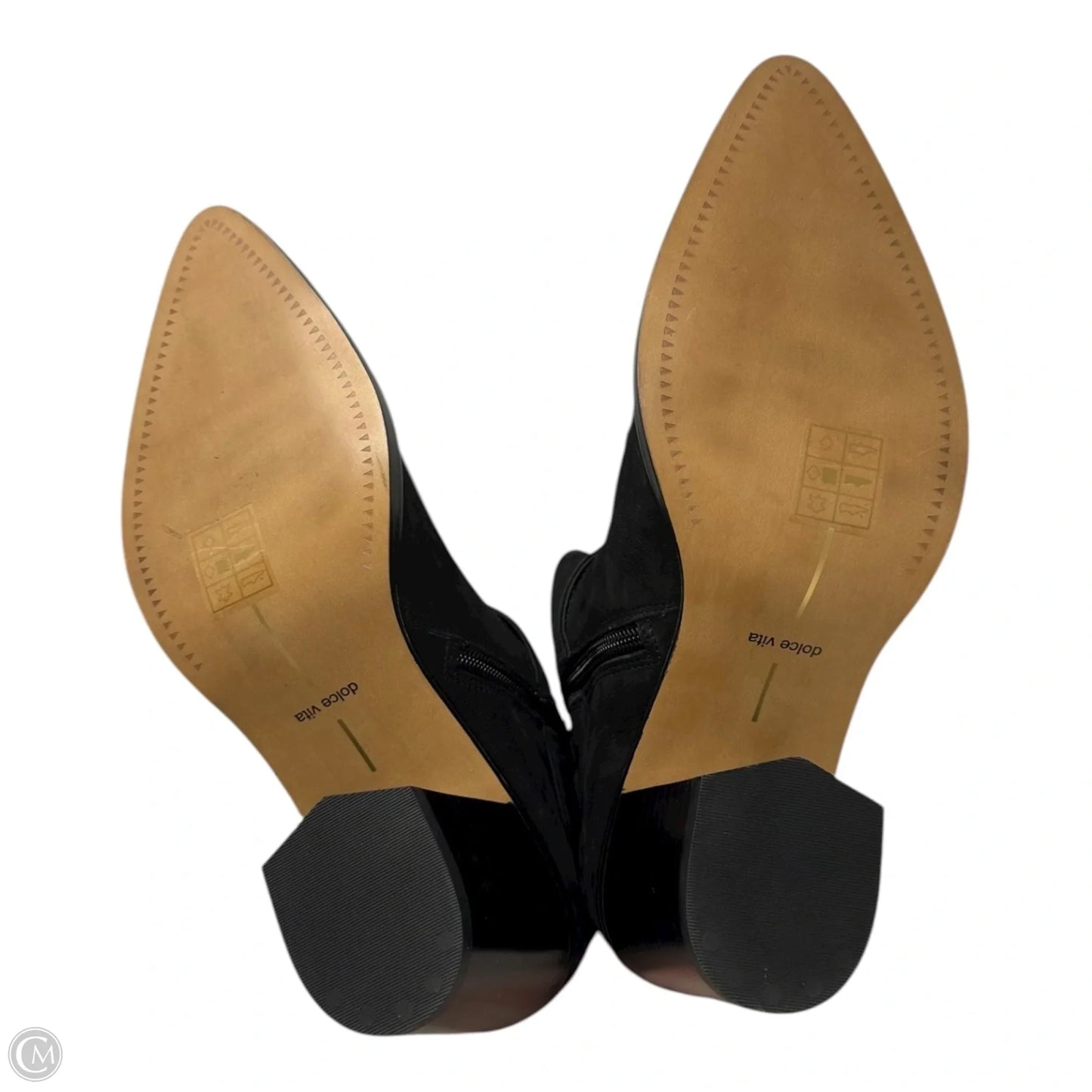 Kenzen Harness Boots Ankle Heels By Dolce Vita In Black, Size: 8