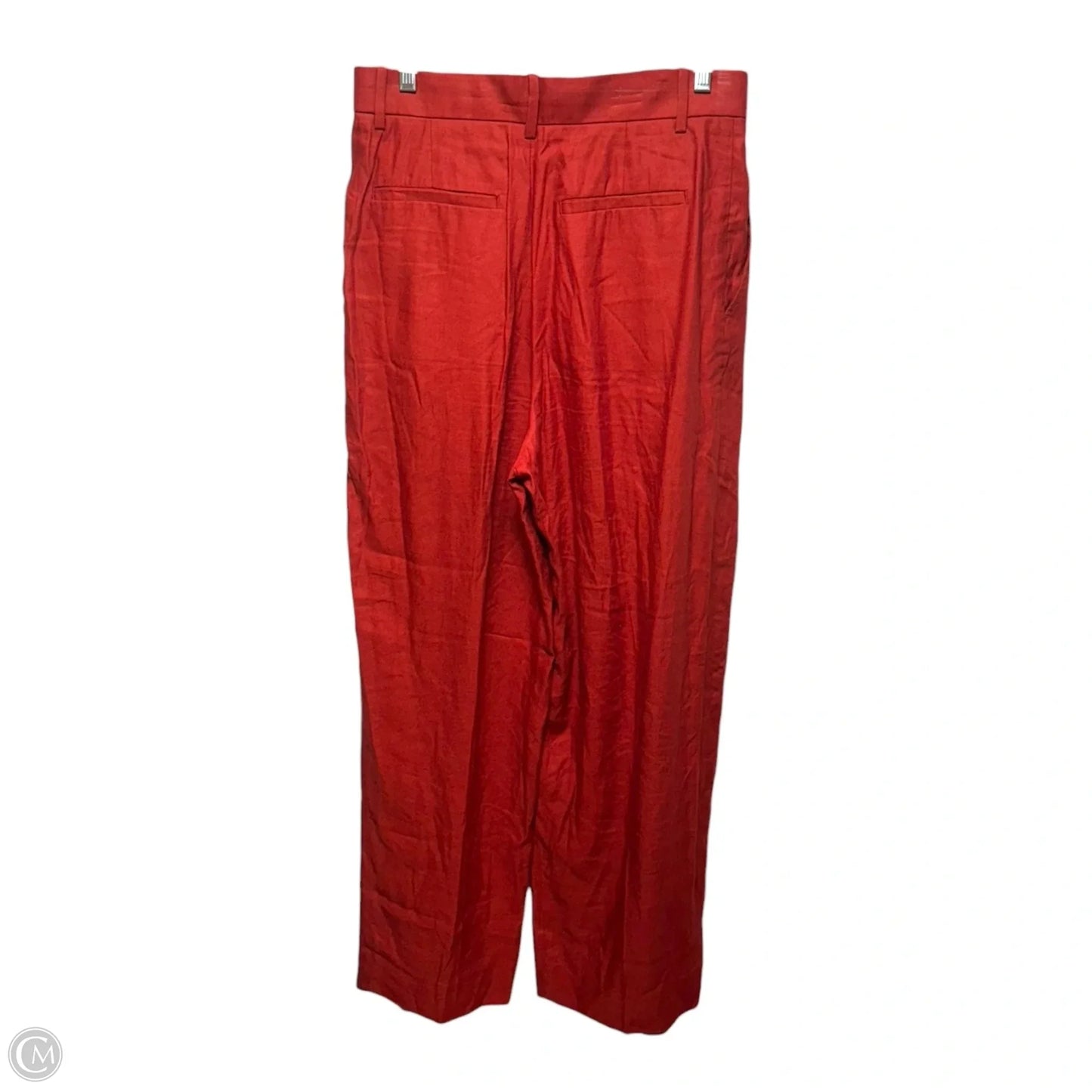 Pants Wide Leg By Banana Republic In Red, Size: 4