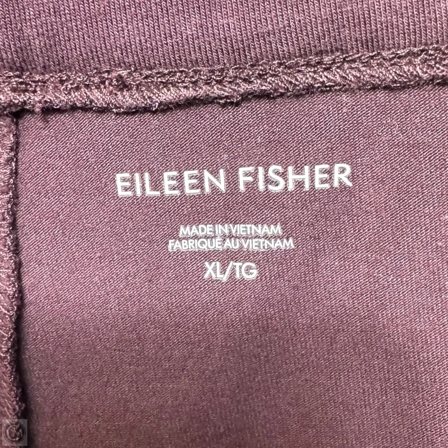 Pants Leggings By Eileen Fisher In Maroon, Size: Xl