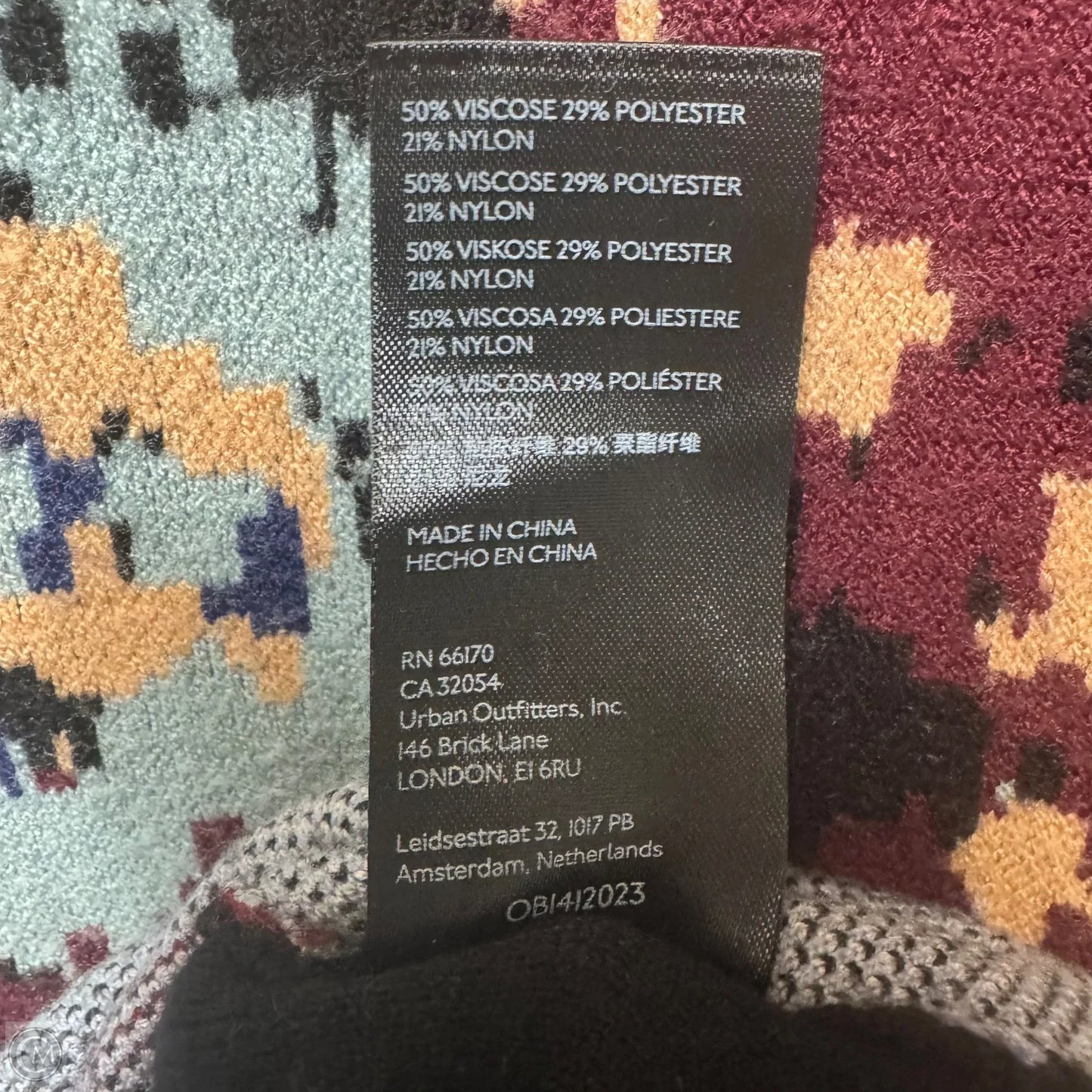 Scenic Mini Sweater Dress By Maeve In Multi-colored, Size: S