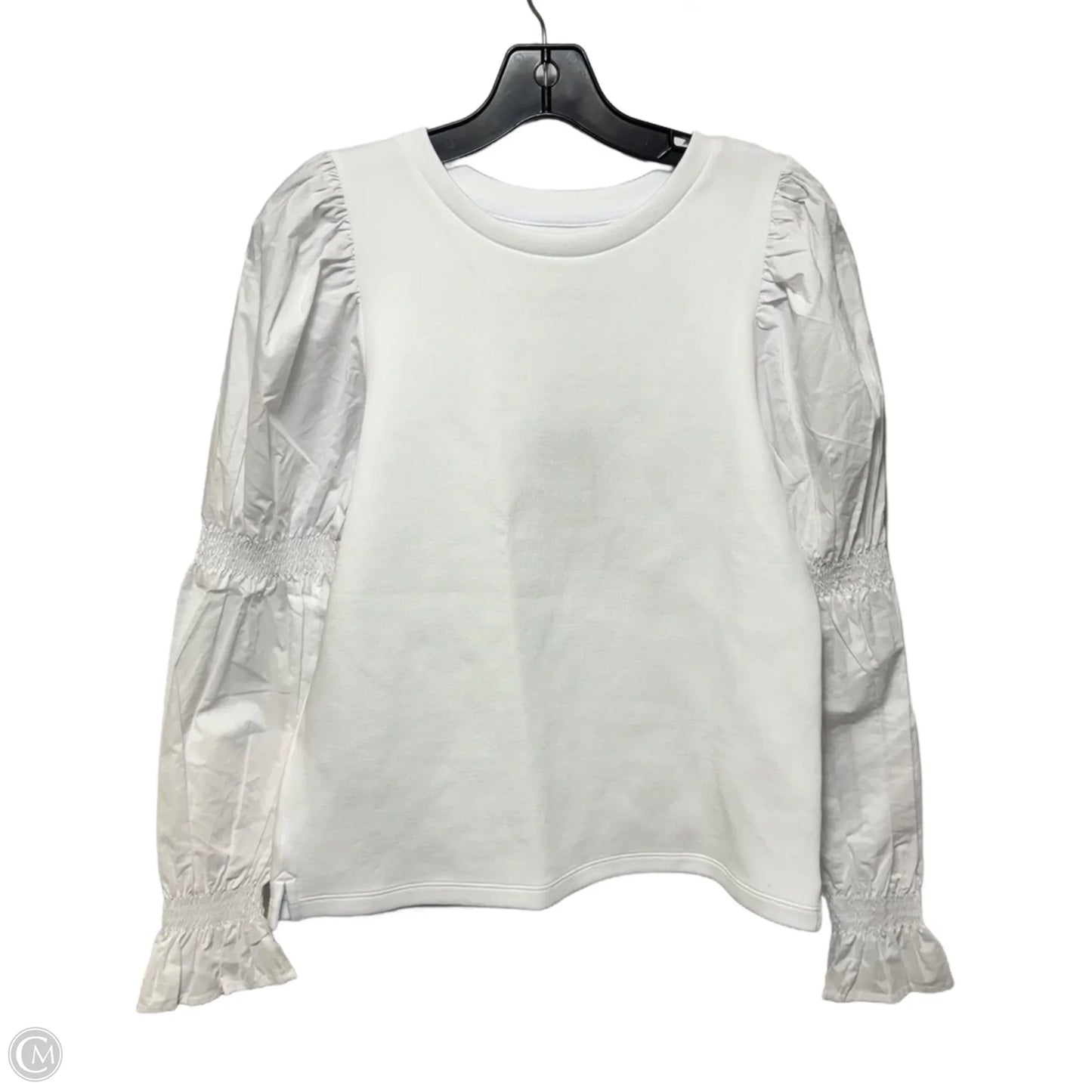 Prep Pullover Top Long Sleeve By Addison Bay In White, Size: Xs