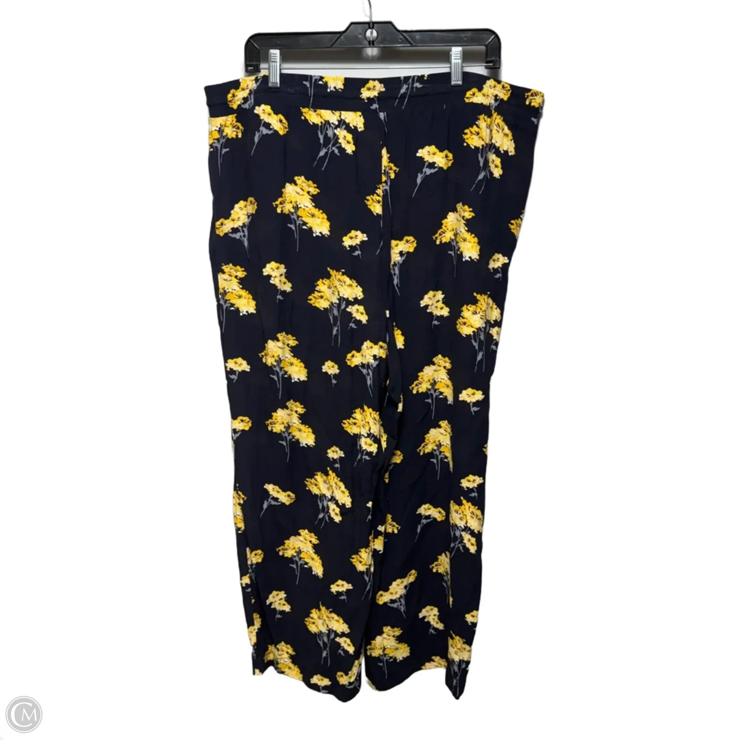 Pants Lounge By Loft In Floral Print, Size: Xl