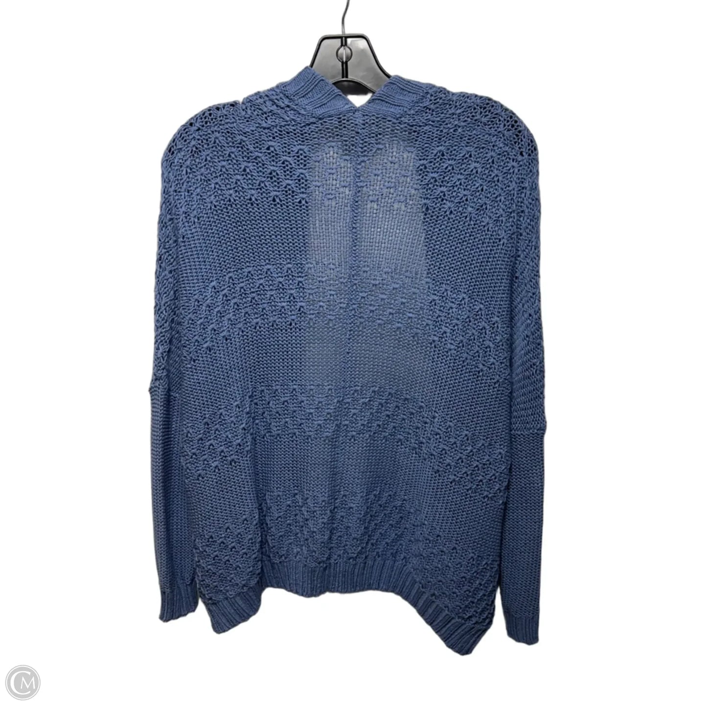 Sweater Cardigan By Wooden Ships In Blue, Size: XS