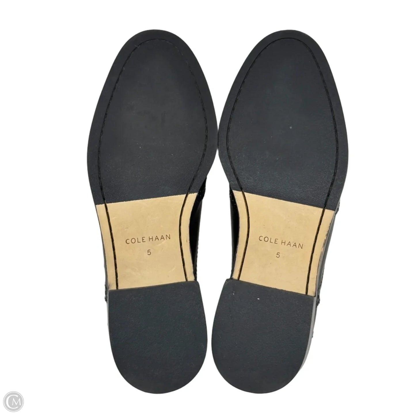Grammercy Leather Cap Toe Oxford’s By Cole-haan In Black, Size: 5