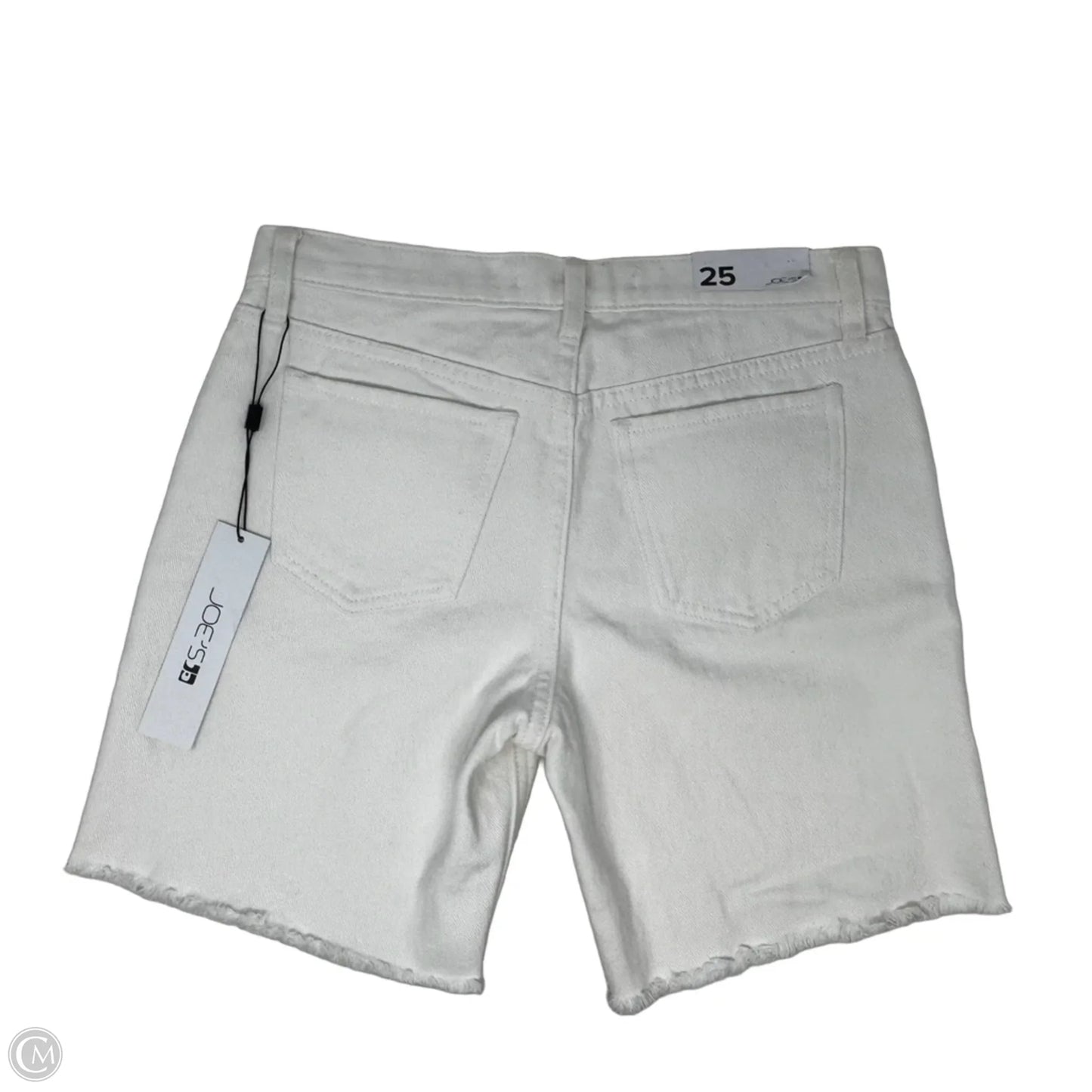 The 7” Lara Bermuda Shorts By Joes Jeans In White Denim, Size: 0/25