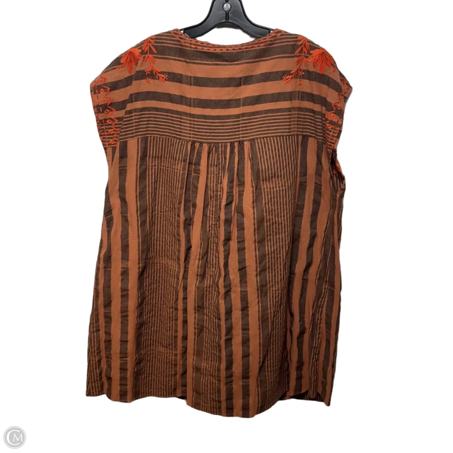 Dress Casual Short By Savanna Jane In Striped Pattern, Size: 1x