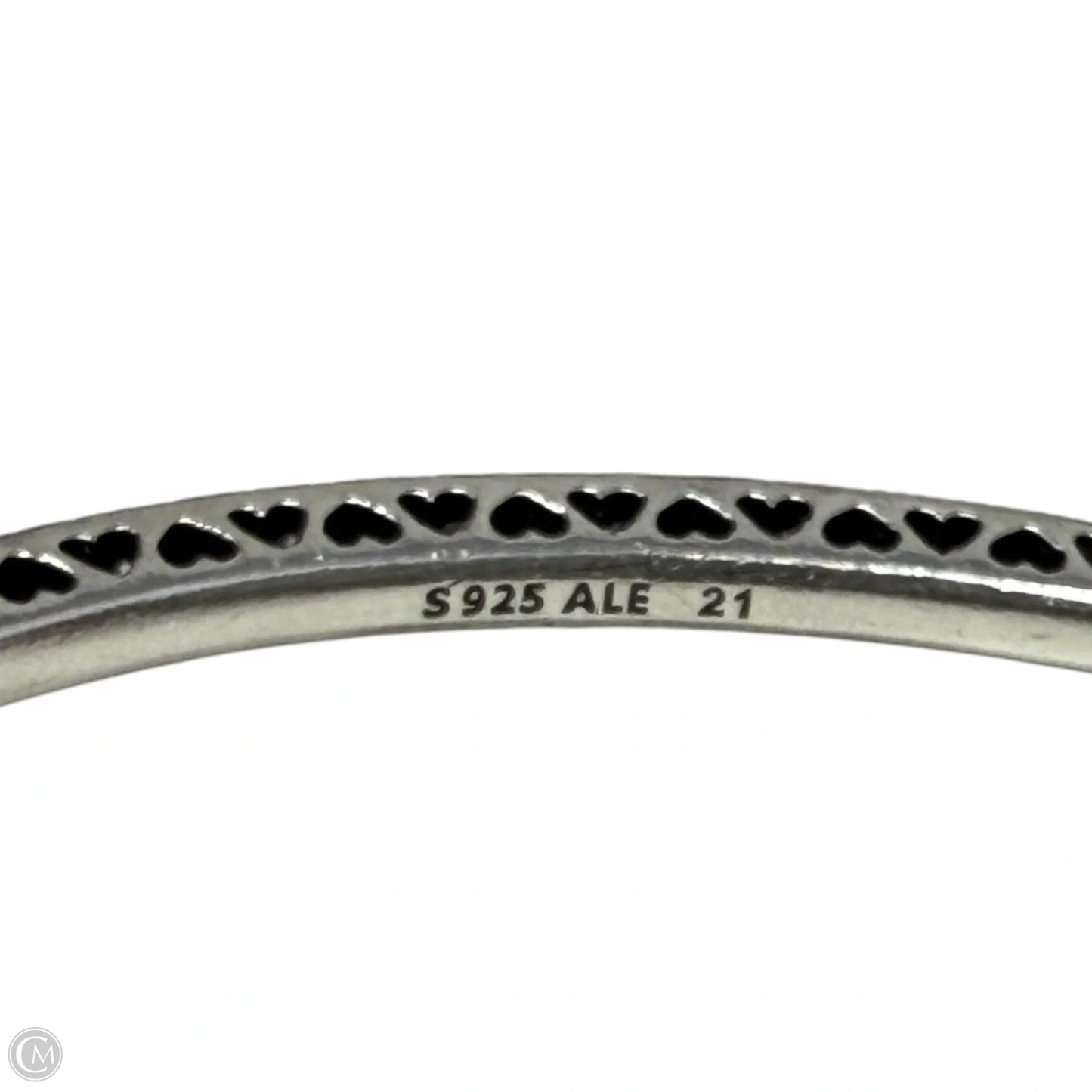 Twinkling Forever Sterling Silver & CZ Bangle Bracelet By Pandora