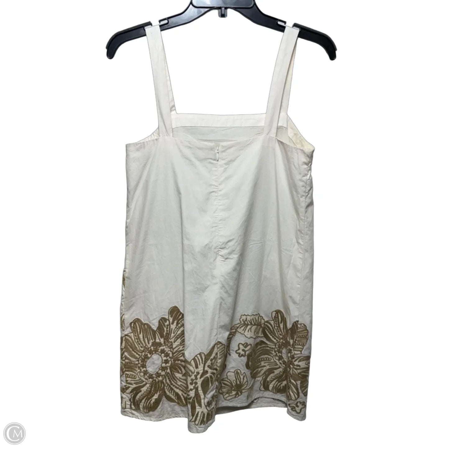 Embroidered Mini Shift Dress By Gianni Bini In Floral Print, Size: XS