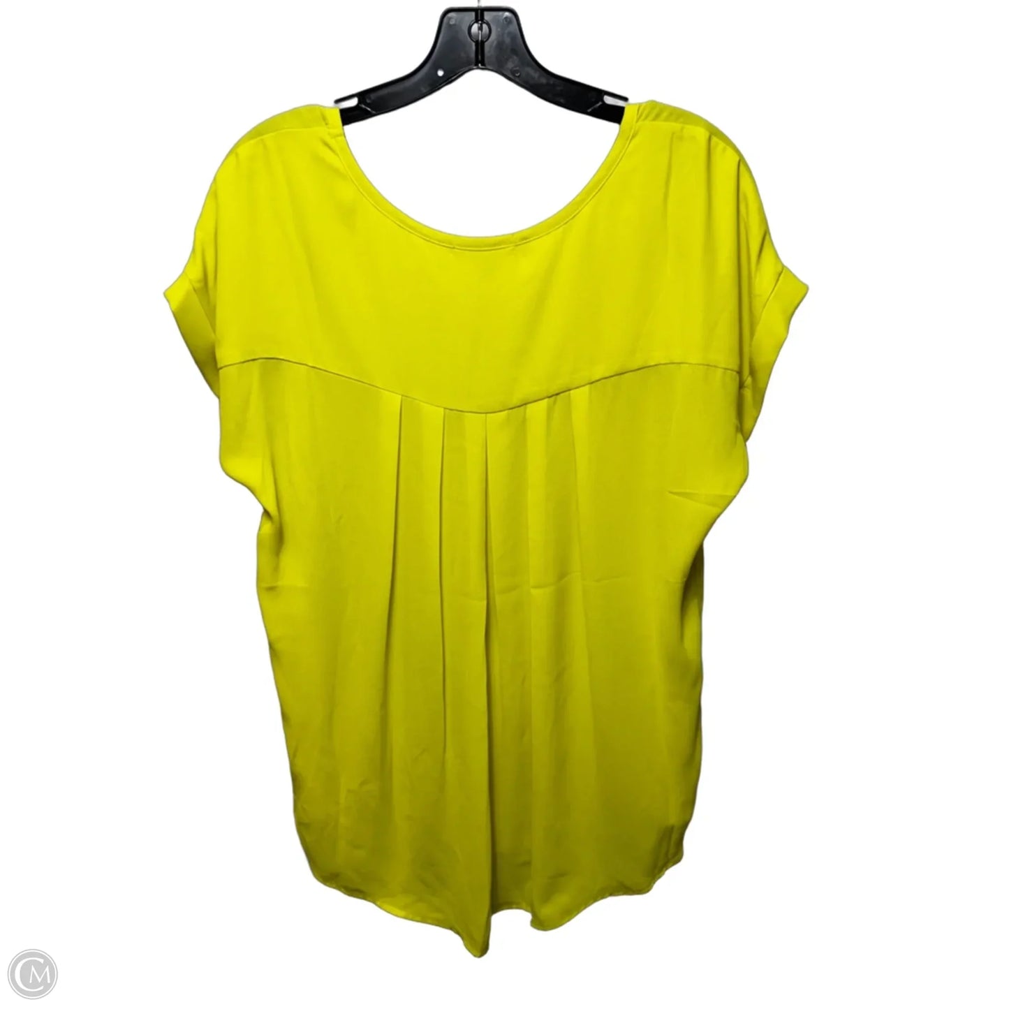 Top Sleeveless By Pleione In Chartreuse, Size: M