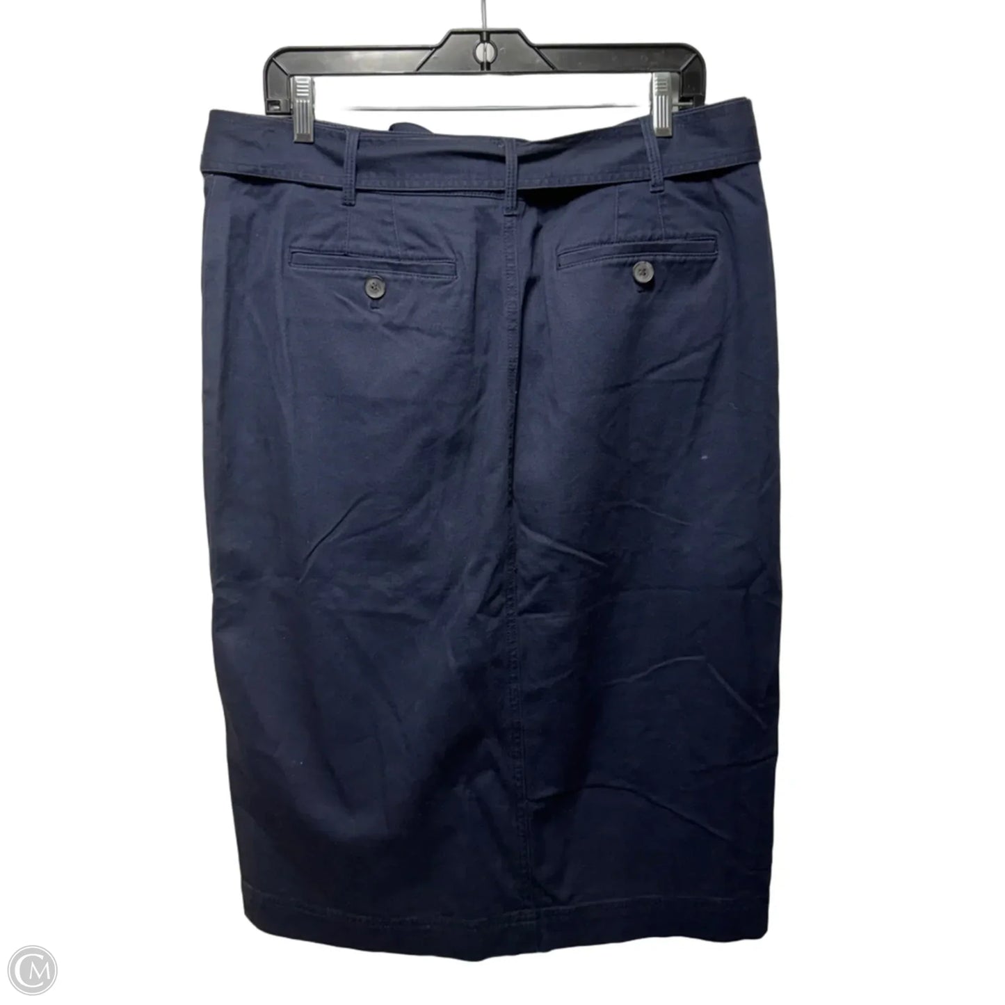 Skirt Midi By Talbots In Navy, Size: 16