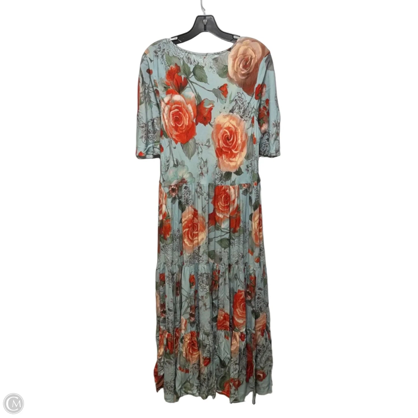Dress Casual Maxi By Soft Surroundings In Floral Print, Size: L