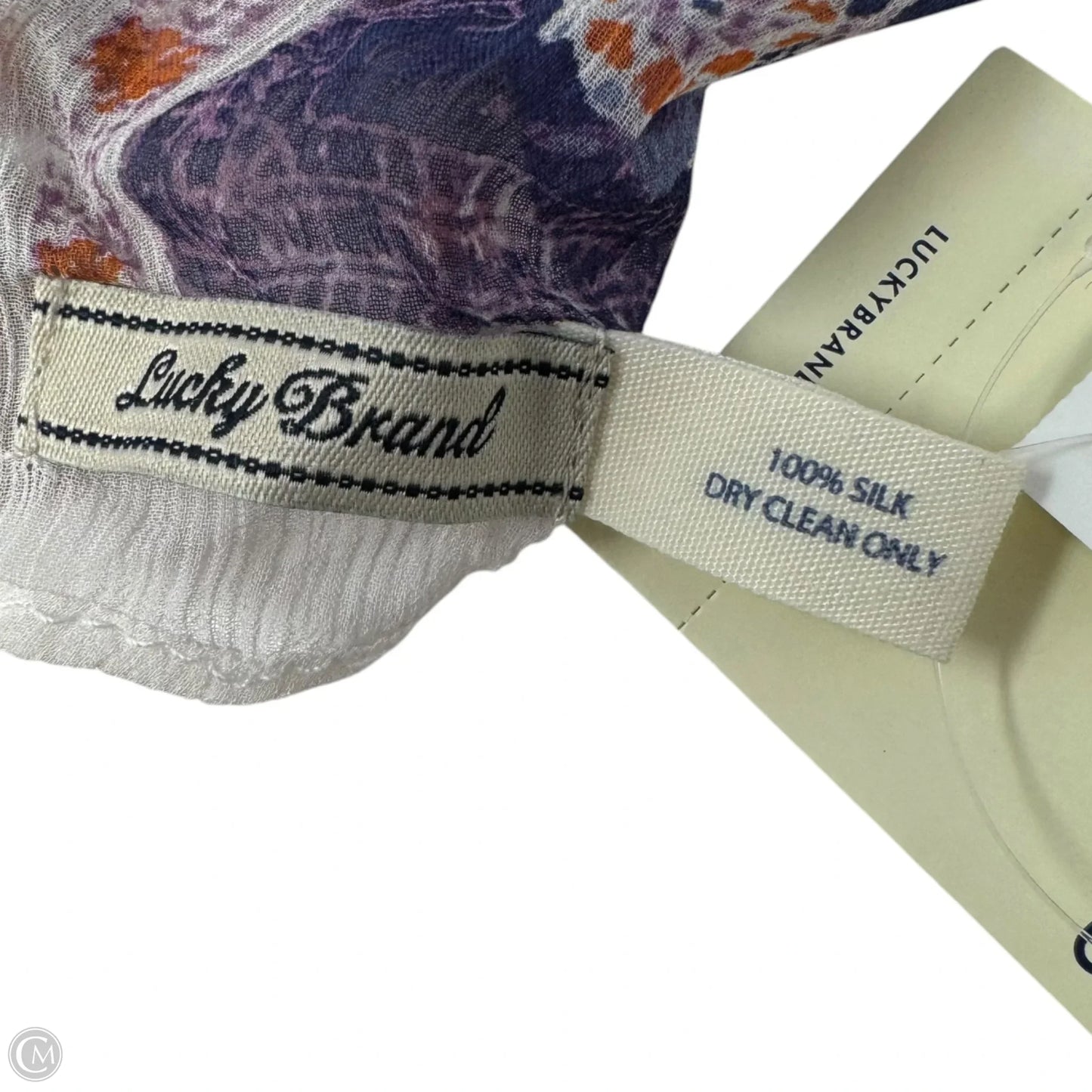 Silk Square Scarf By Lucky Brand