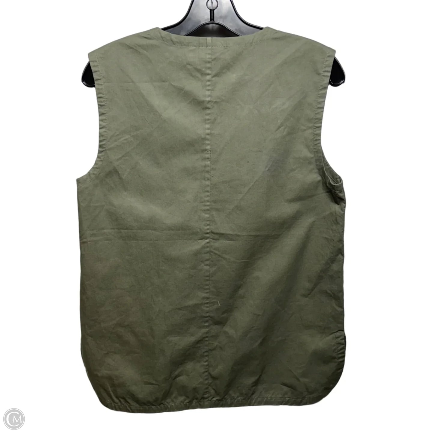Top Sleeveless Designer By Kate Spade In Green, Size: M