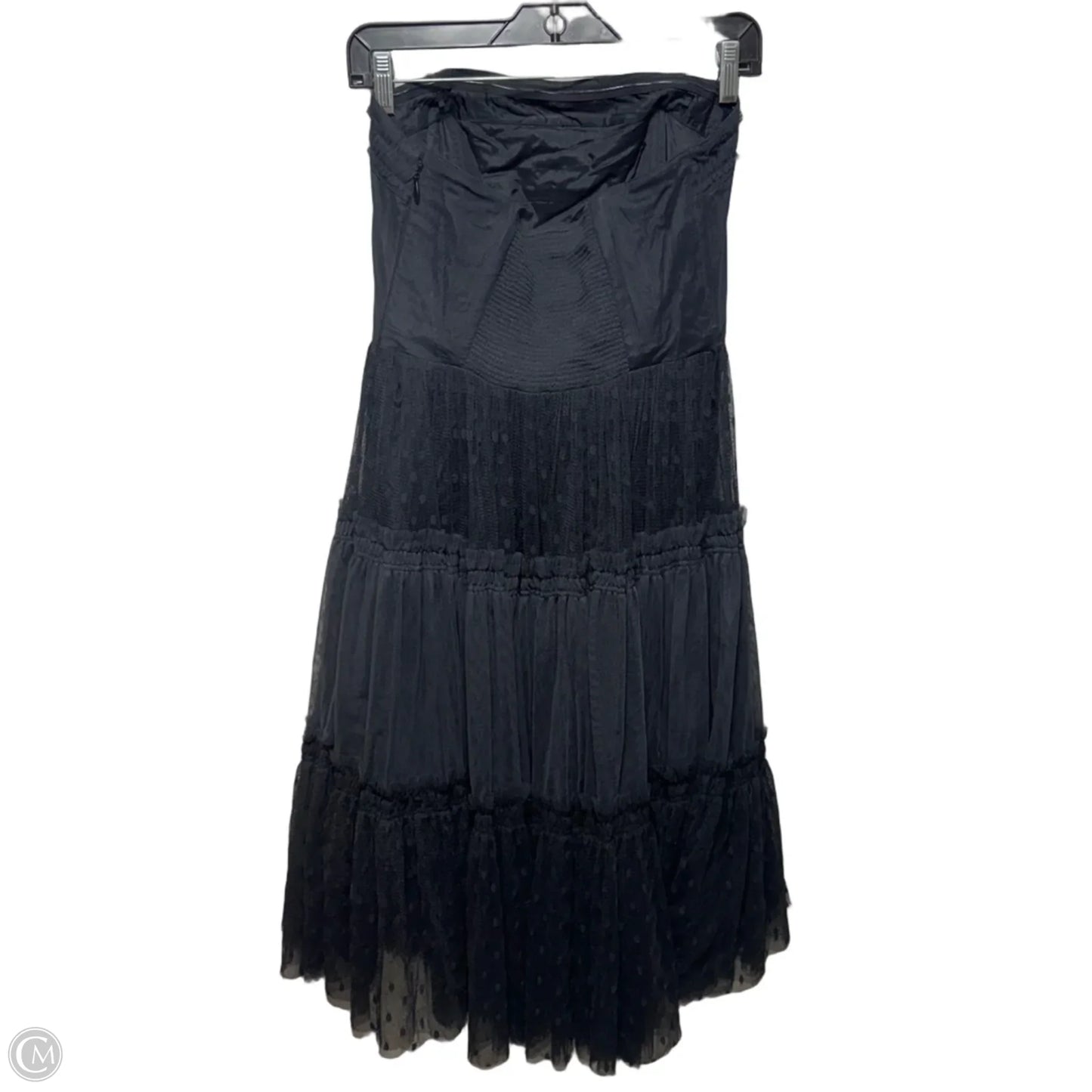 Ypres Strapless Tulle Party Dress By Moulinette Soeurs In Black, Size: 8