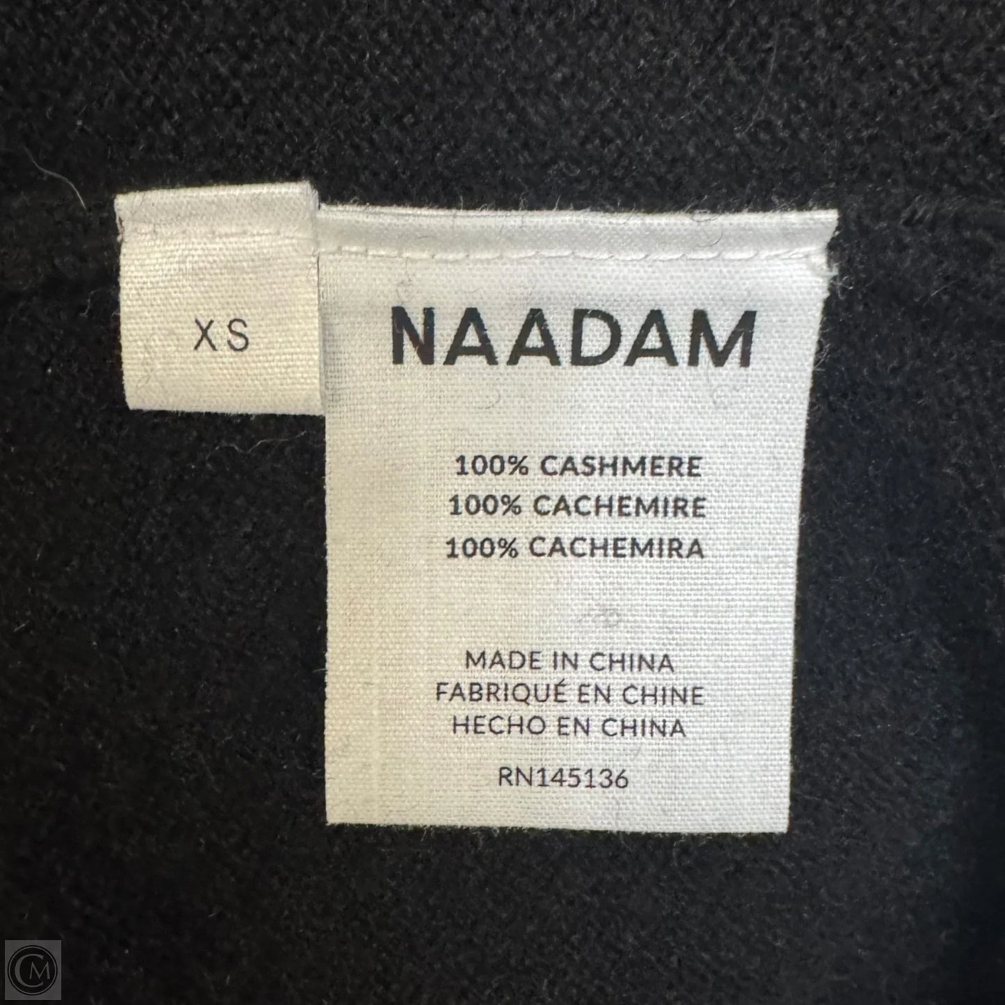 Signature Cashmere Turtleneck Dress with Slits By Naadam In Black, Size: XS