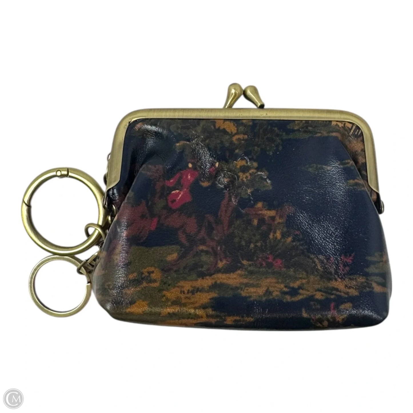 Kisslock Pouch Key Chain Designer By Patricia Nash