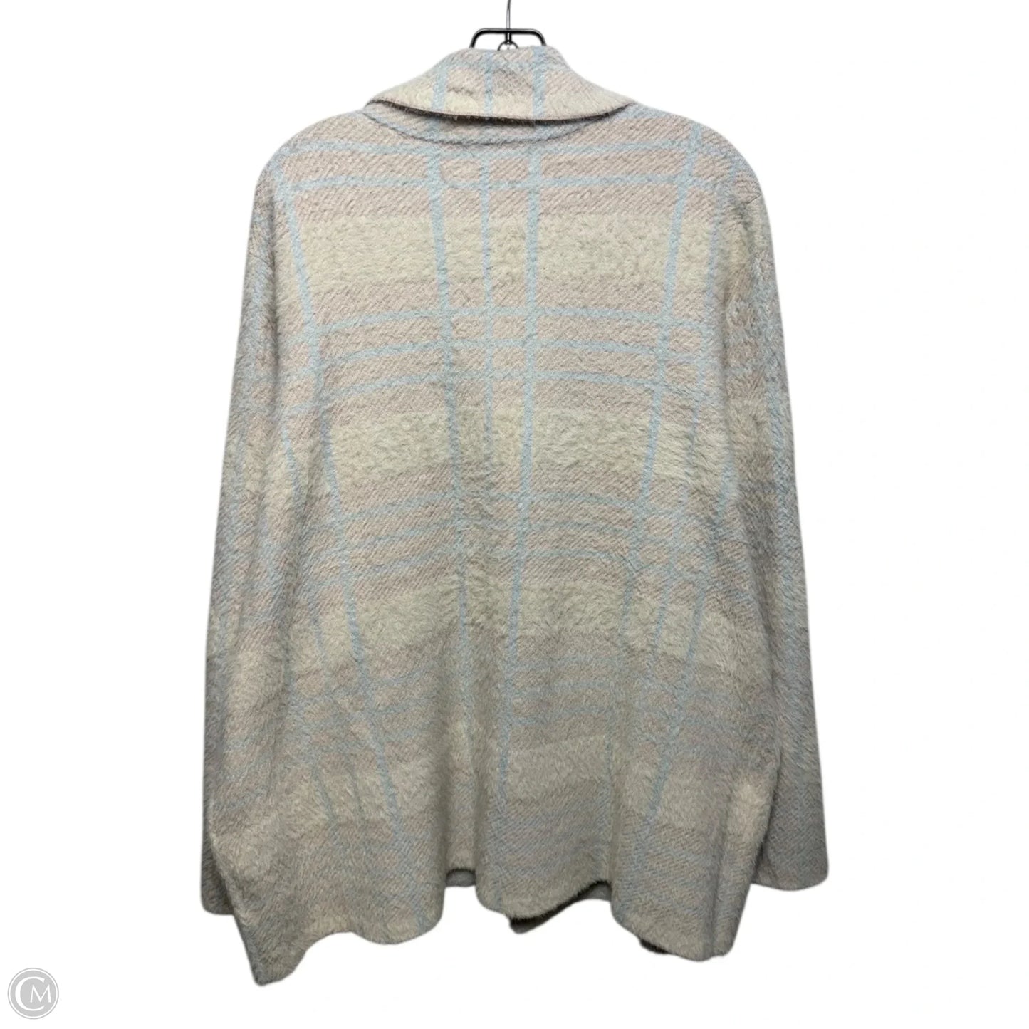 Eyelash Jacket Shirt By Rachel Zoe In Tan, Size: 3x