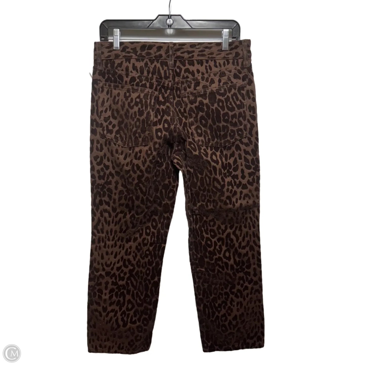 Jeans Boyfriend By Zara In Animal Print, Size: 4