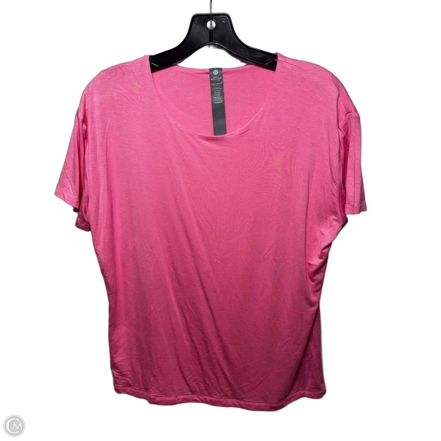 Top Short Sleeve By Simply Southern In Pink, Size: Xl