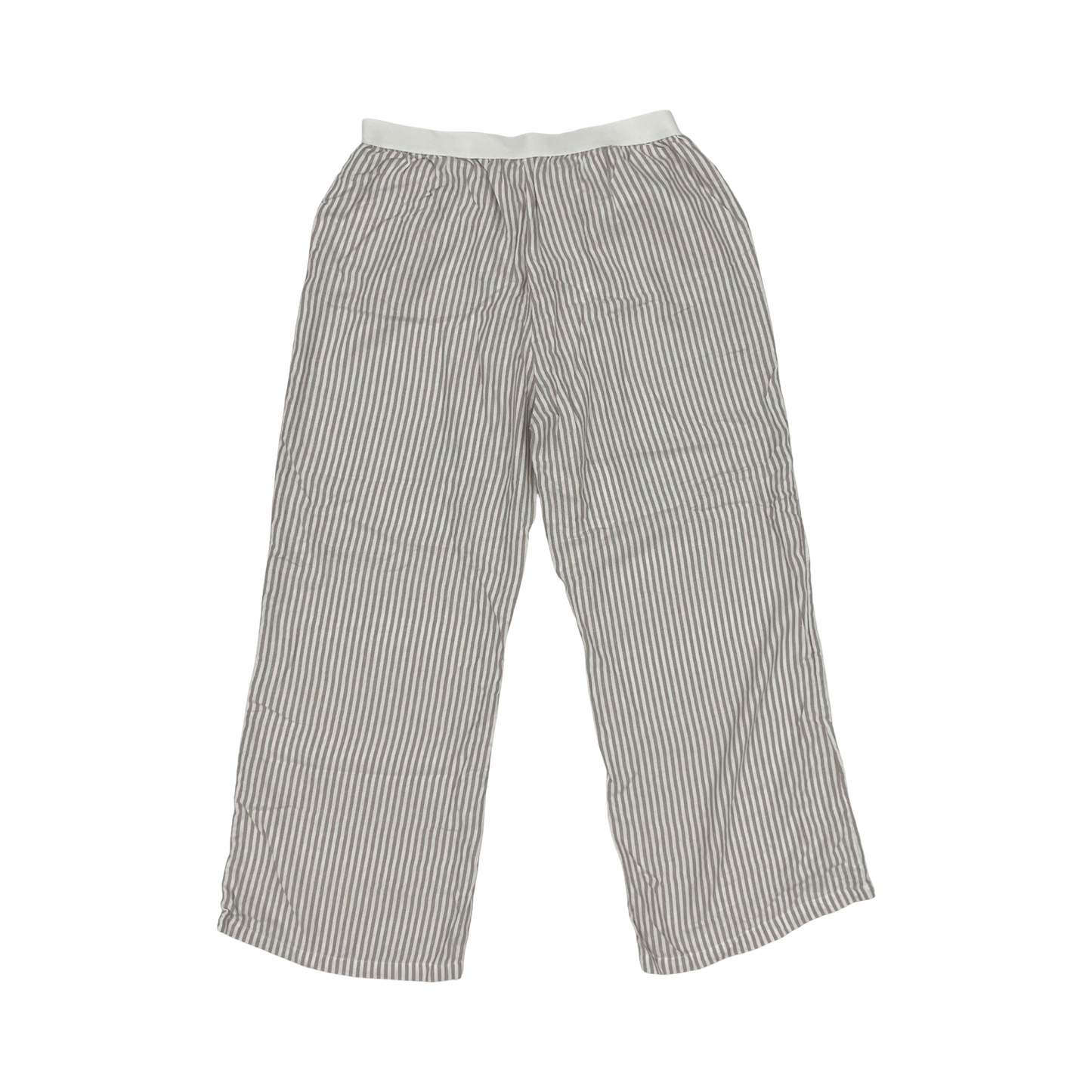 Pajama Pants By Sincerely Jules In Tan & White, Size:Xl
