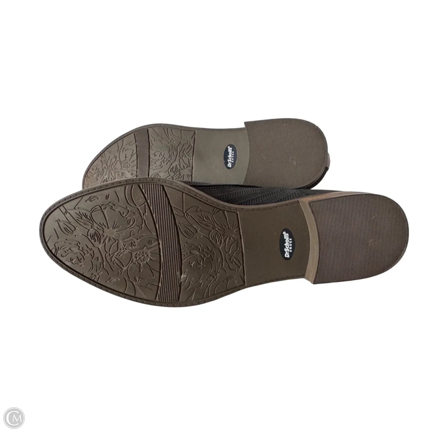 Shoes Flats By Dr Scholls In Black & Brown, Size: 8.5